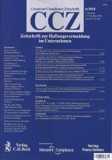 Corporate Compliance Zeitschrift (CCZ)