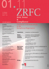 Zeitschrift Risk Fraud Compliance (ZRFC)
